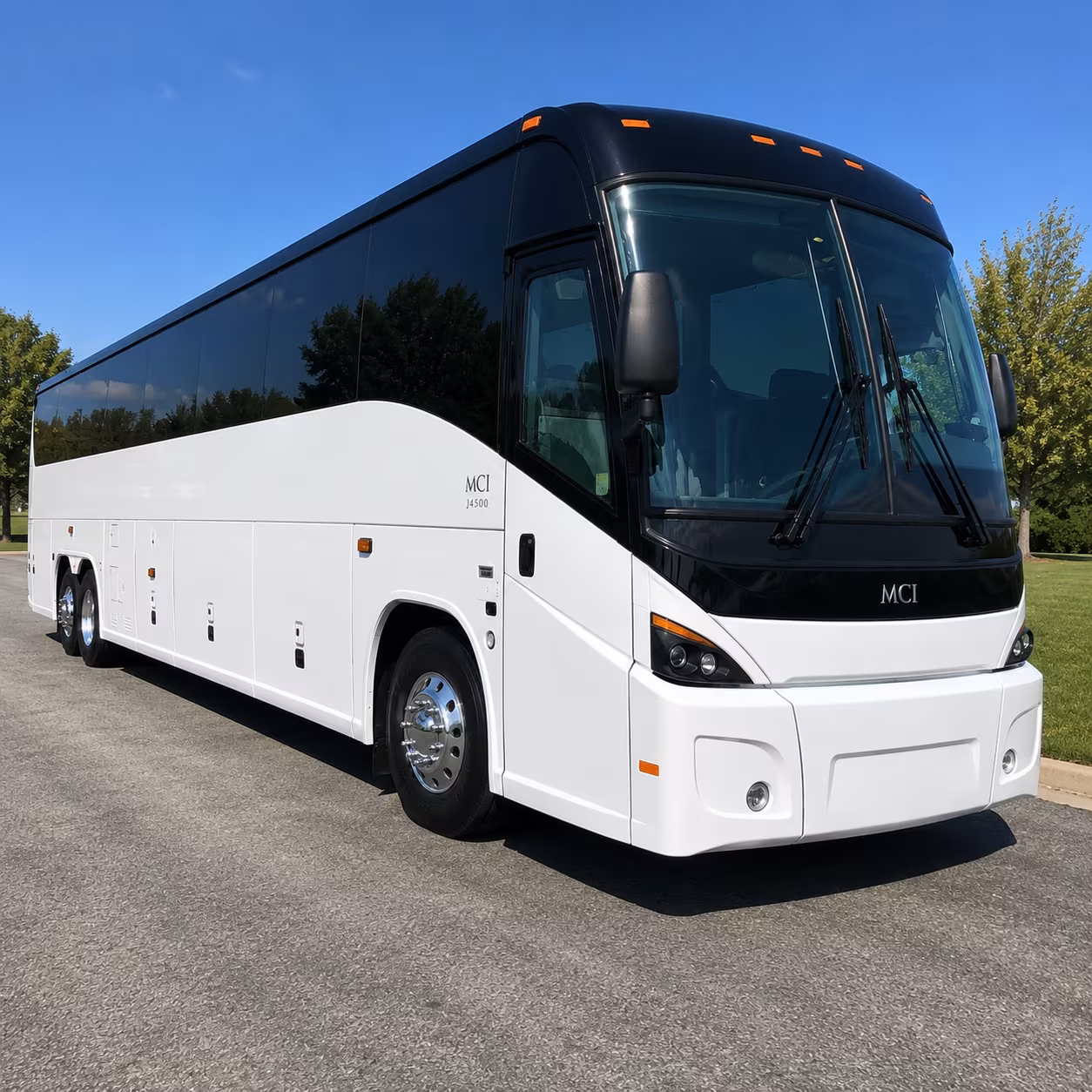 charter buses for conferences and events at the riverside convention center