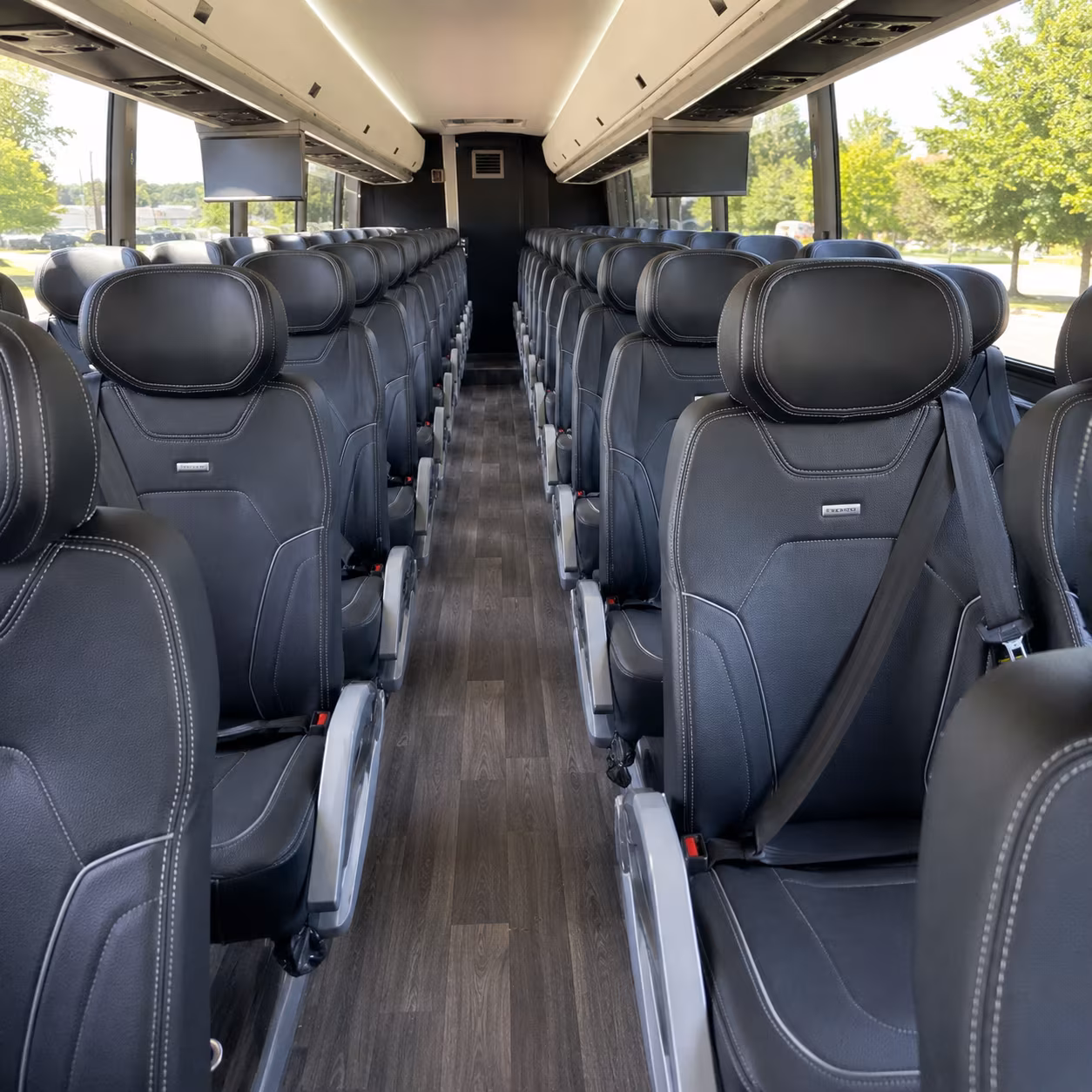 how one way transfers round trips and multi day bookings are priced for bus rentals in riverside