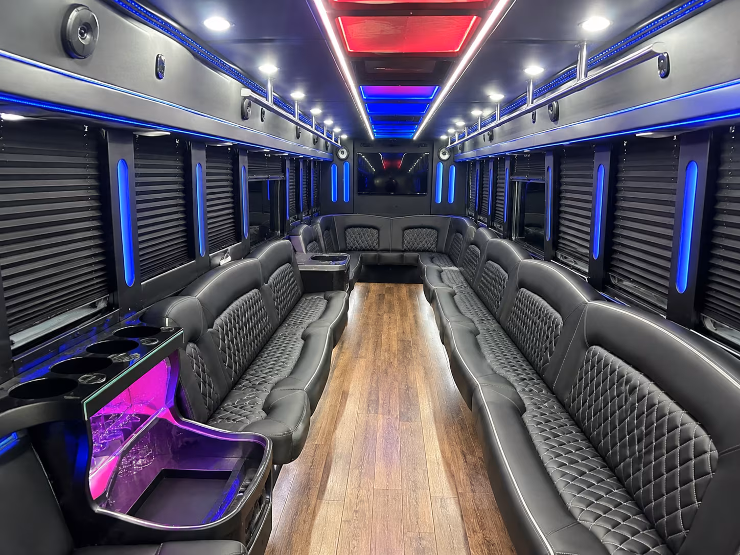 party bus rentals for riverside proms at any high school venue