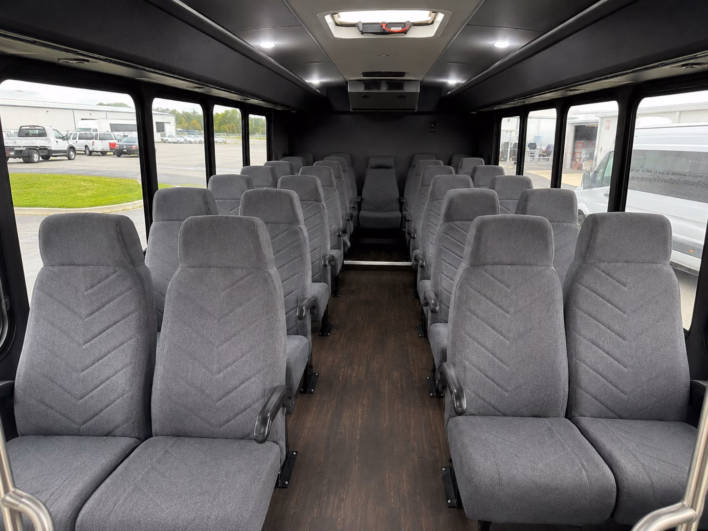 riverside 20 passenger minibus inside