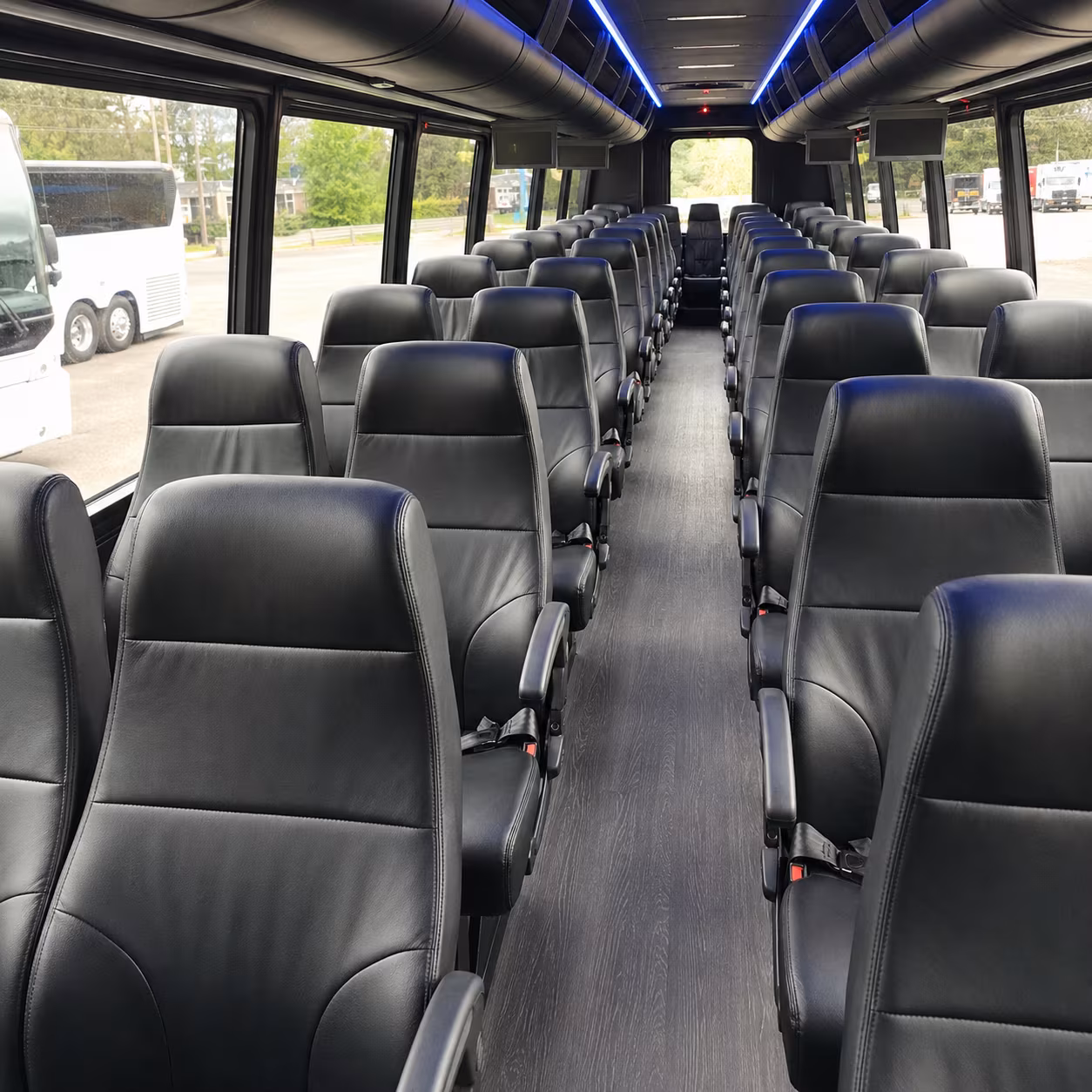 riverside 30 passenger minibus inside
