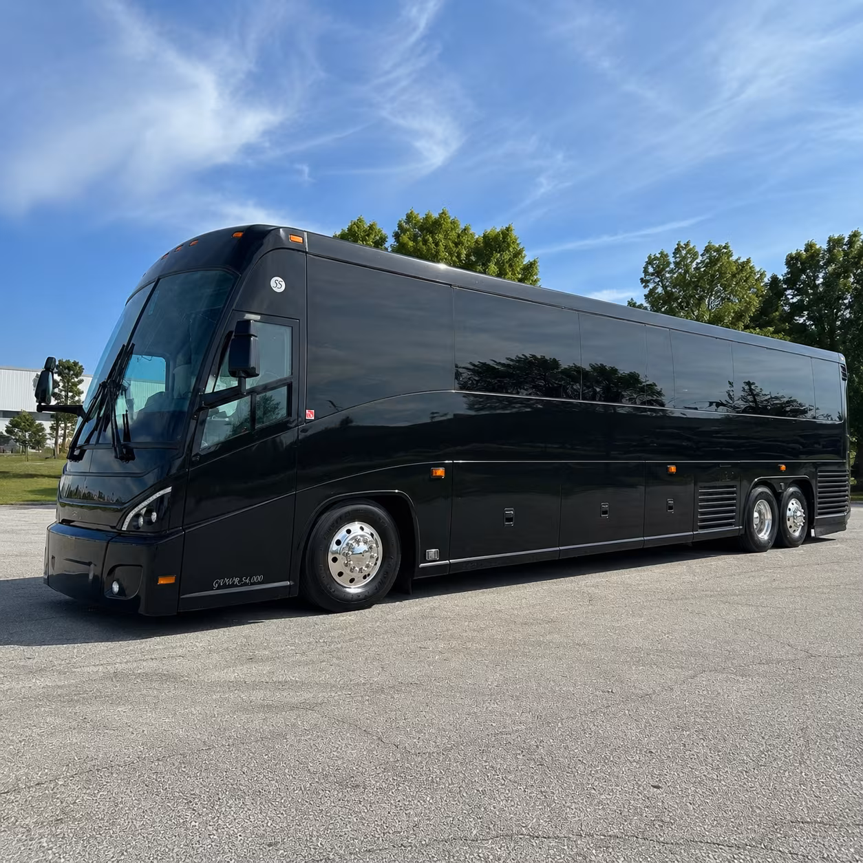 riverside 47 passenger charter bus