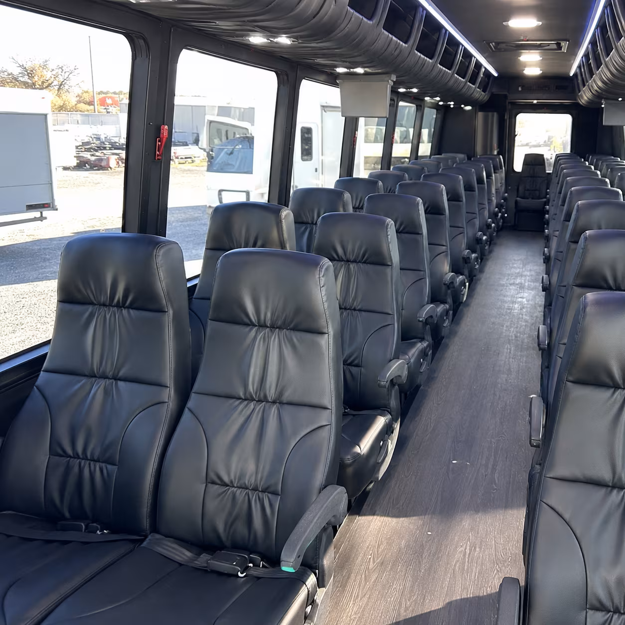 riverside airport transportation onboard seating