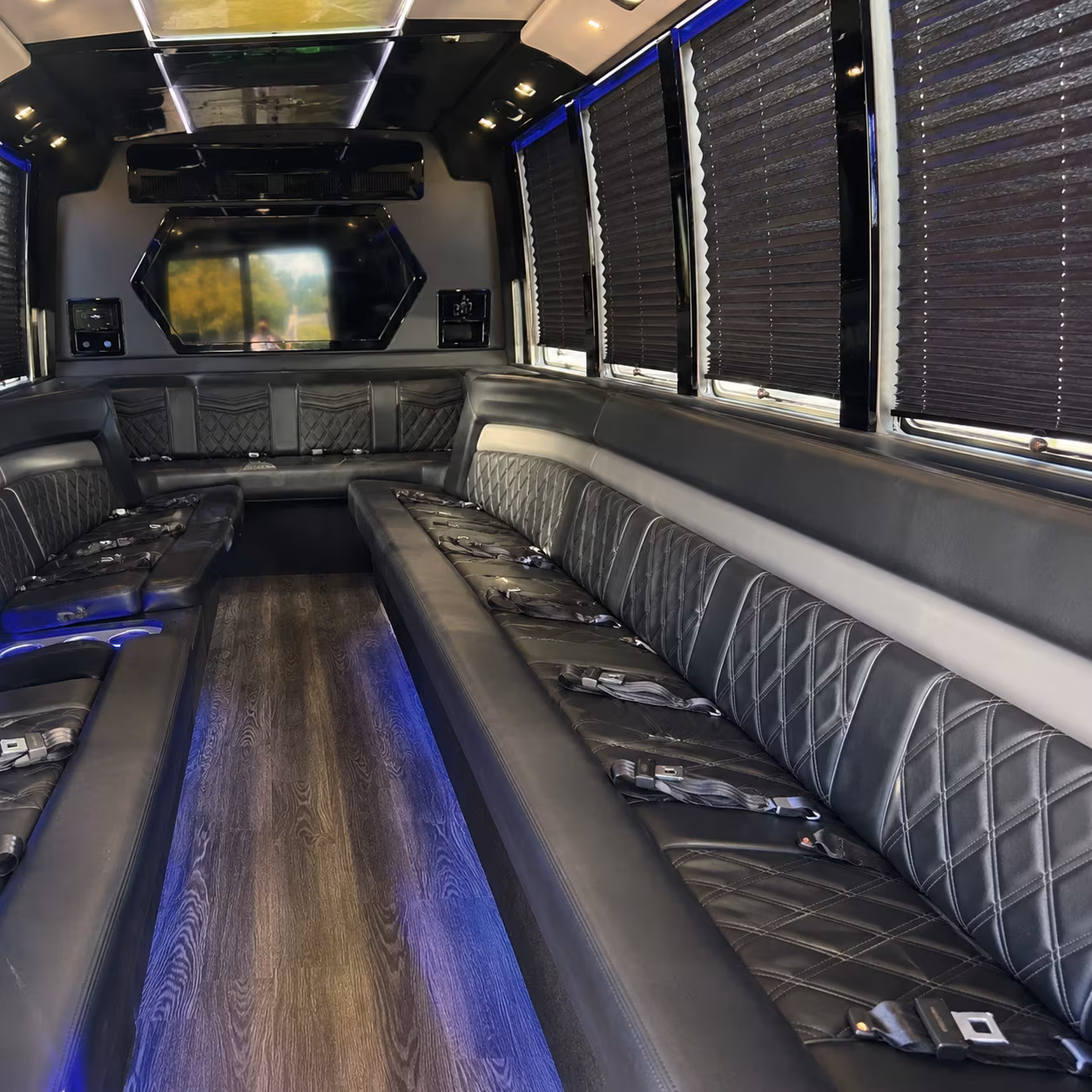 riverside corporate party bus rental