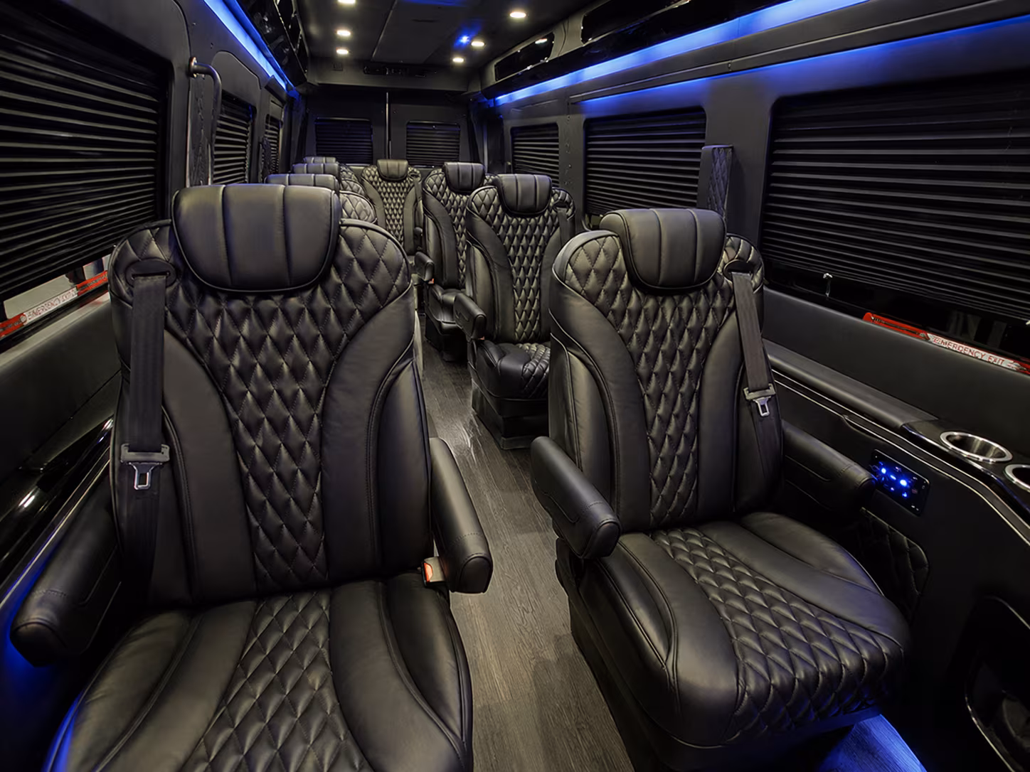 riverside prom transportation onboard seating