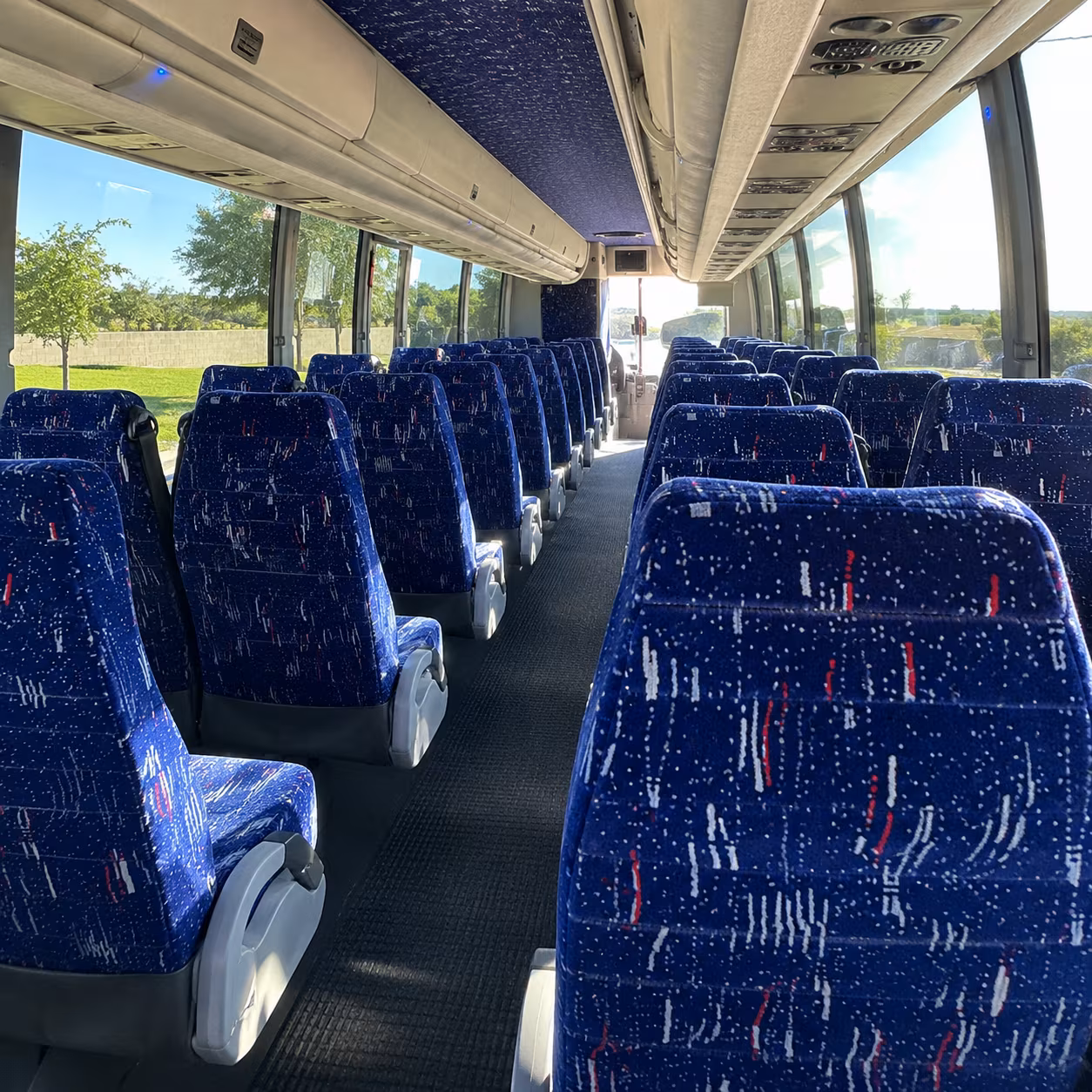riverside sporting event charter bus rental